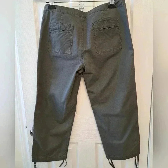 ❤️ Smart Set Cropped Pant Green Size 9 - Picture 2 of 10